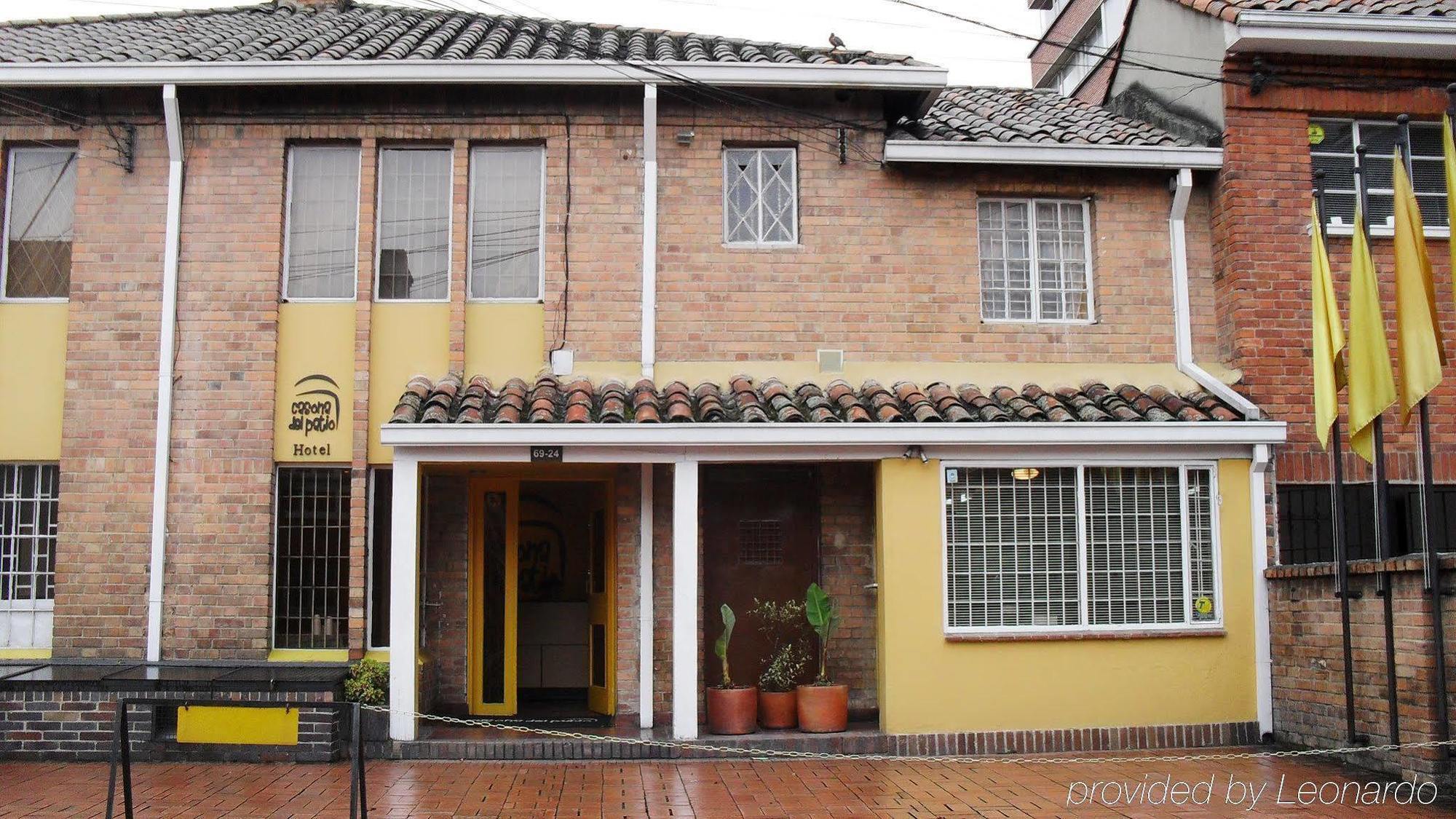 Hotel Casona Del Patio Bogotá Exteriör bild